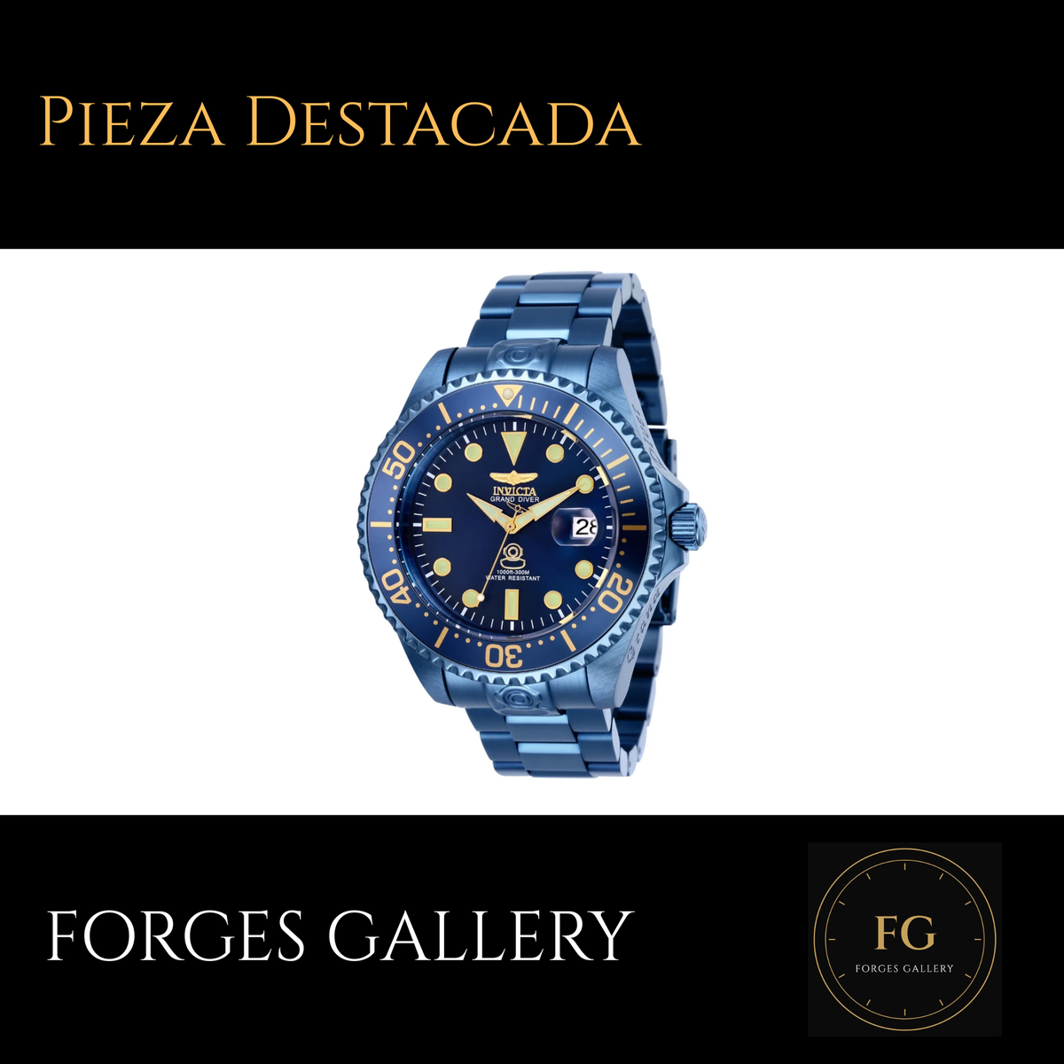 Invicta Grand Diver Blue Label Automatic Men's Watch