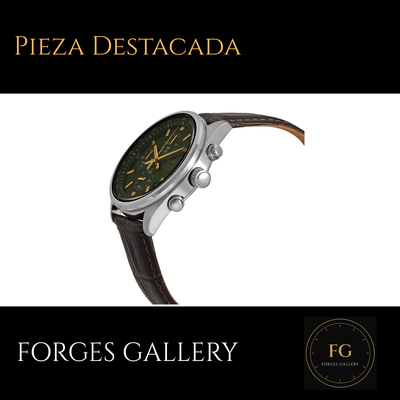 Chronograph Quartz Green Dial Men's Watch — Coming Soon